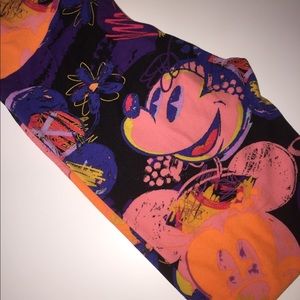 LuLaRoe Disney Mickey Mouse OS Leggings